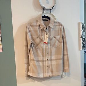 NWT MEMBERS MARK COZY SHIRT